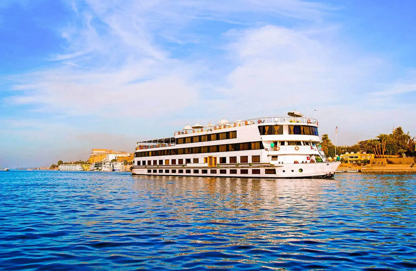 Nile cruise ship in Egypt