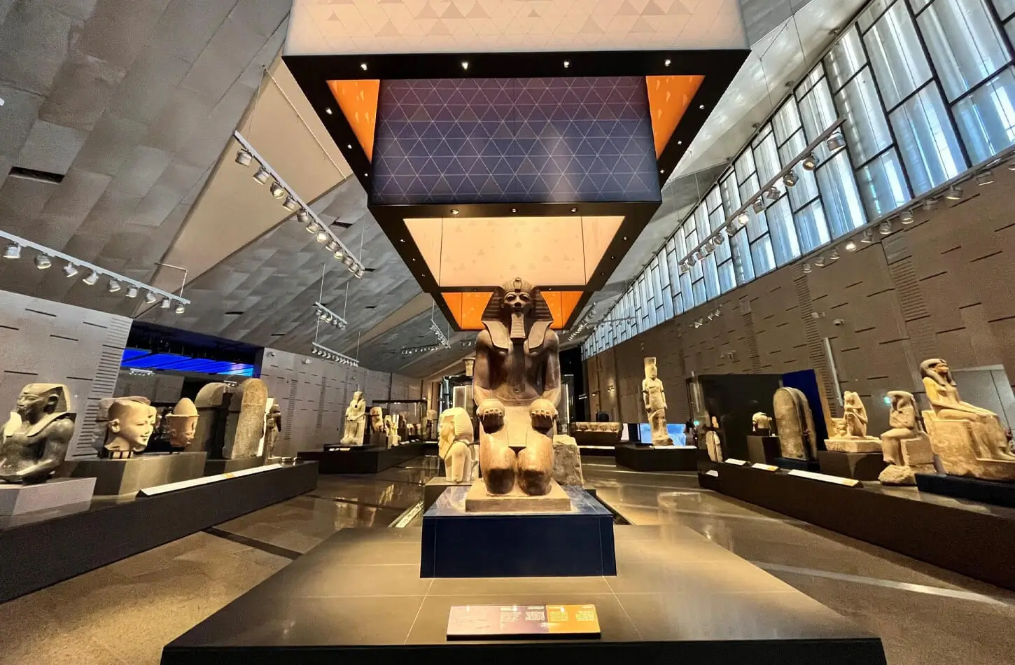 Inside the Grand Egyptian Museum